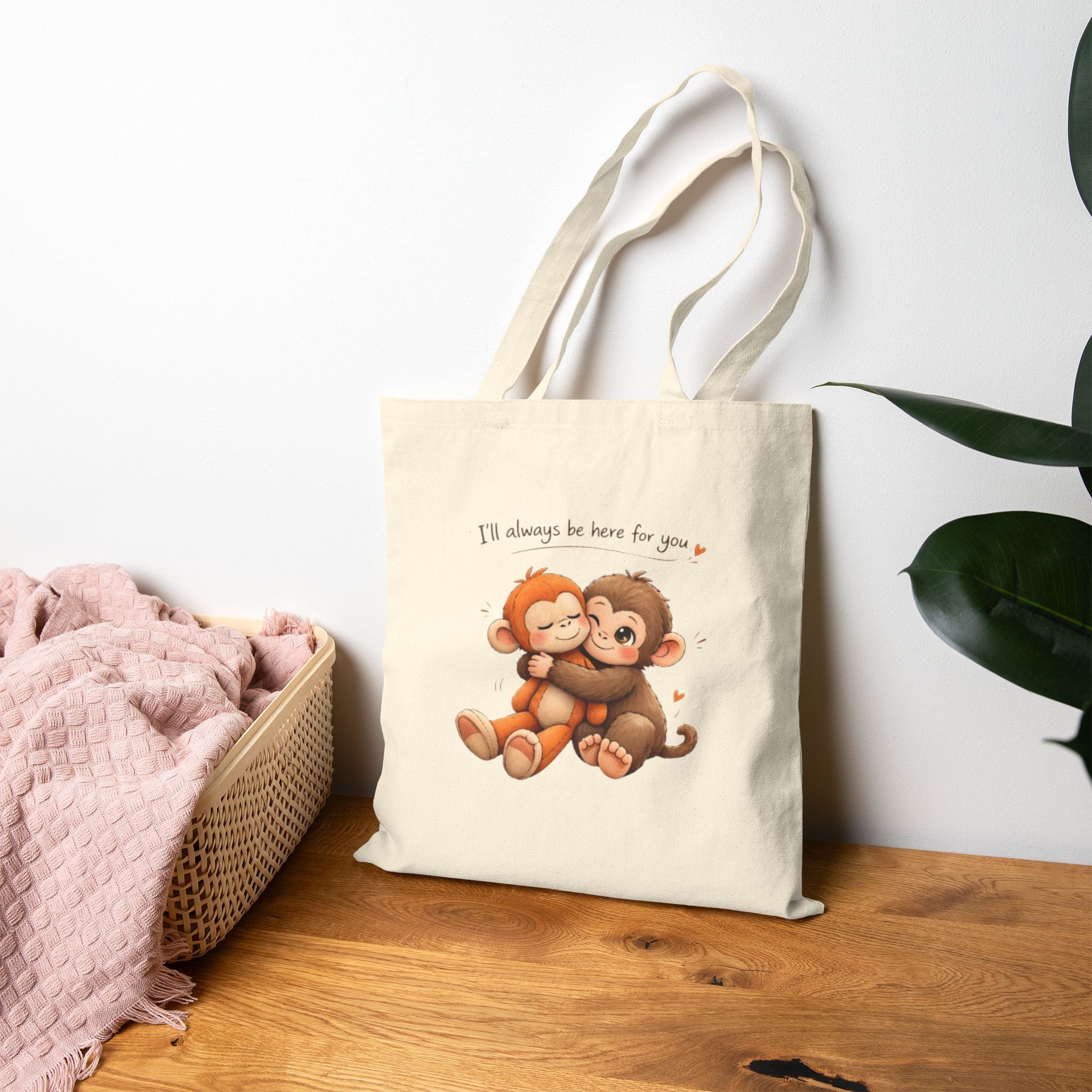 Cute Monkey Tote Bag👜💖 | Aesthetic Everyday Carry
