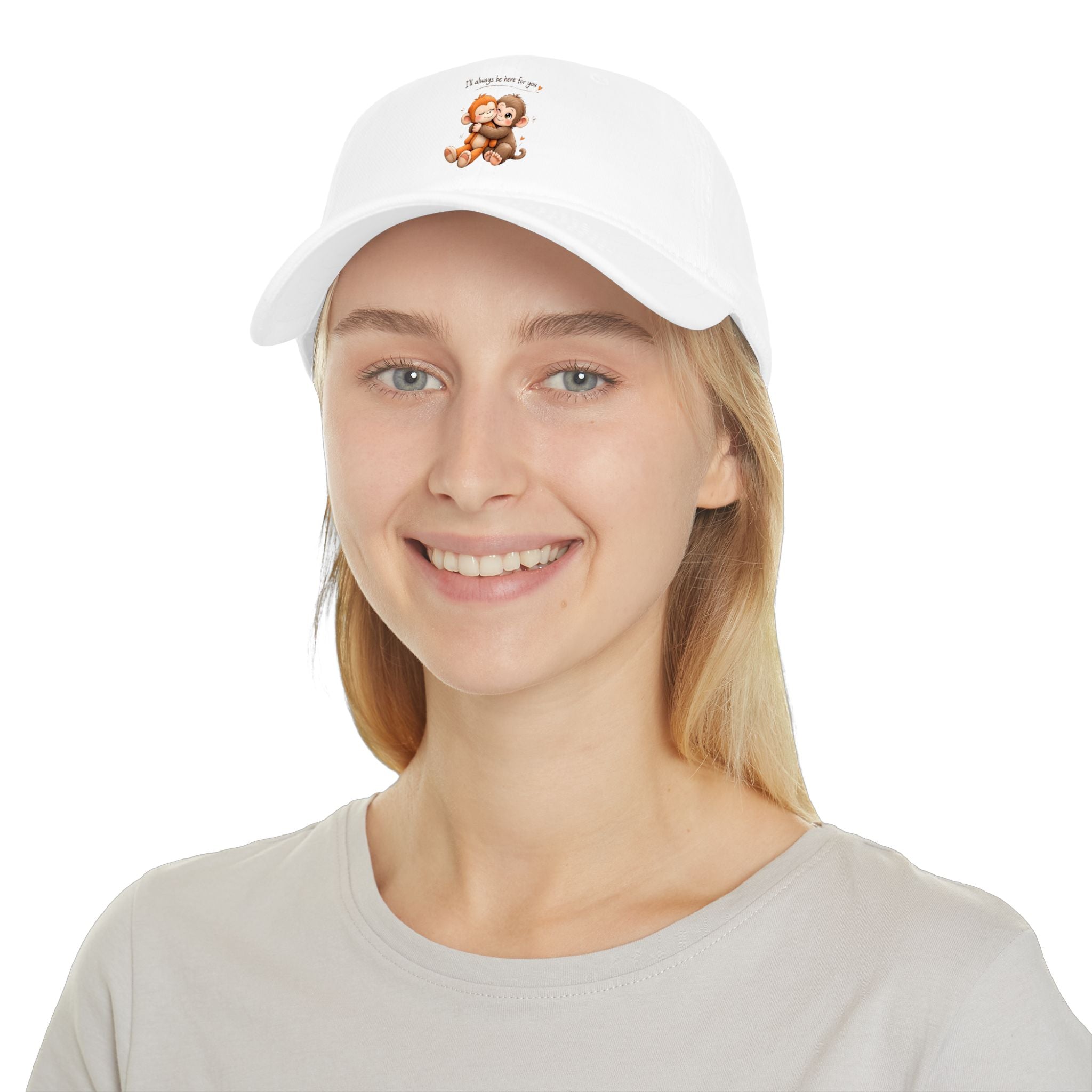 Comfort Monkey Cap | Cute Monkey Illustration Baseball Cap