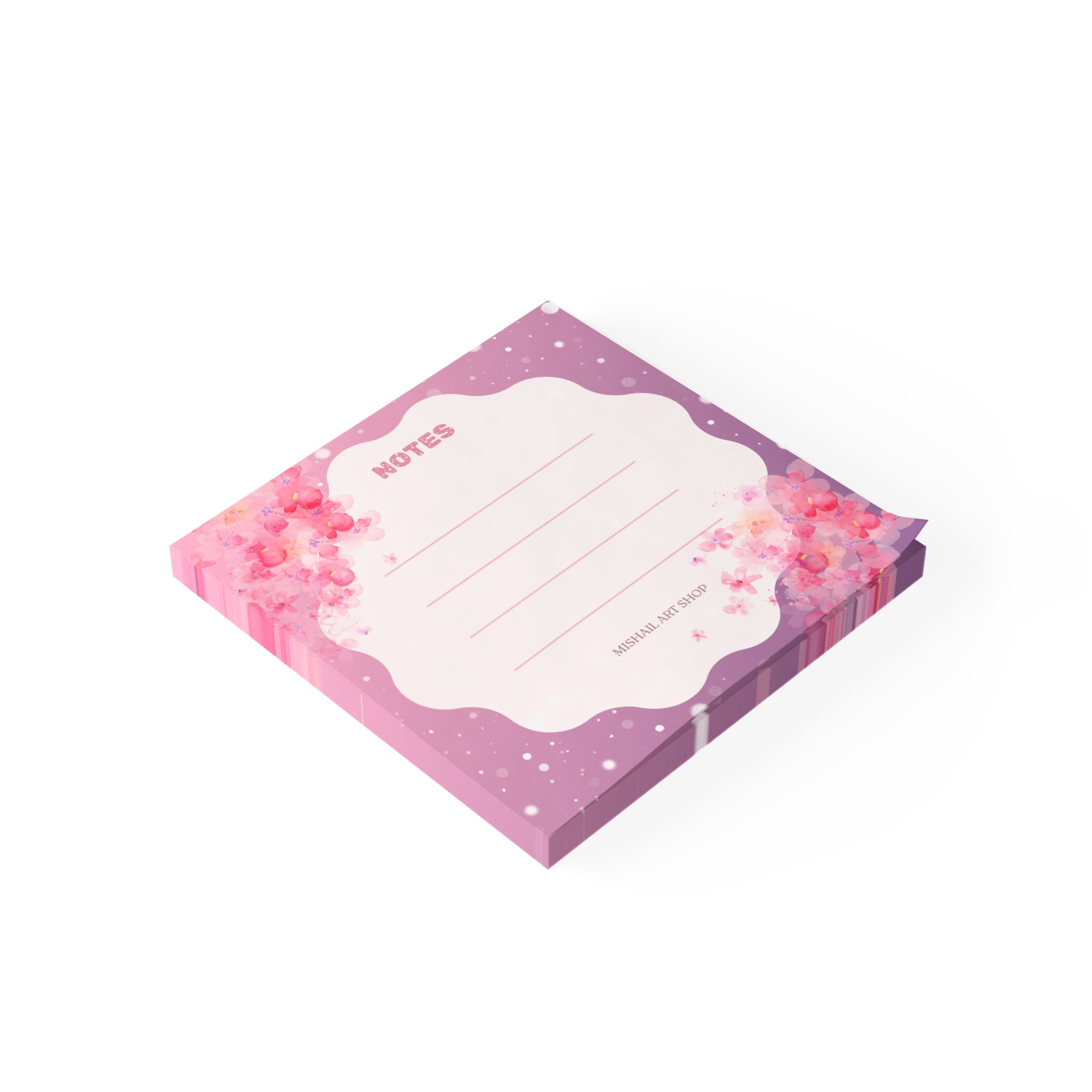 Sakura Dreams - Aesthetic Pink Bloom Lined Notepad - Spring '26 Limited Edition Stationery