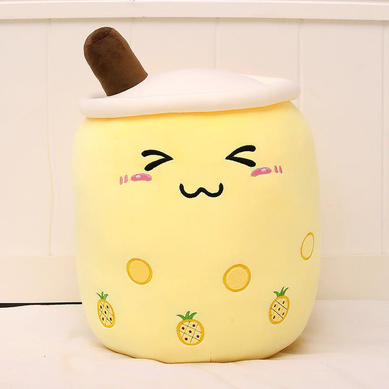 Bubble Tea Plush Cushion💗Aesthetic Soft Toy🧋Multicolor Boba Mashail Maison