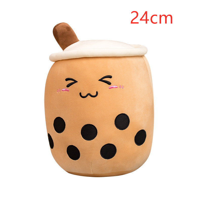 Bubble Tea Plush Cushion💗Aesthetic Soft Toy🧋Multicolor Boba Mashail Maison
