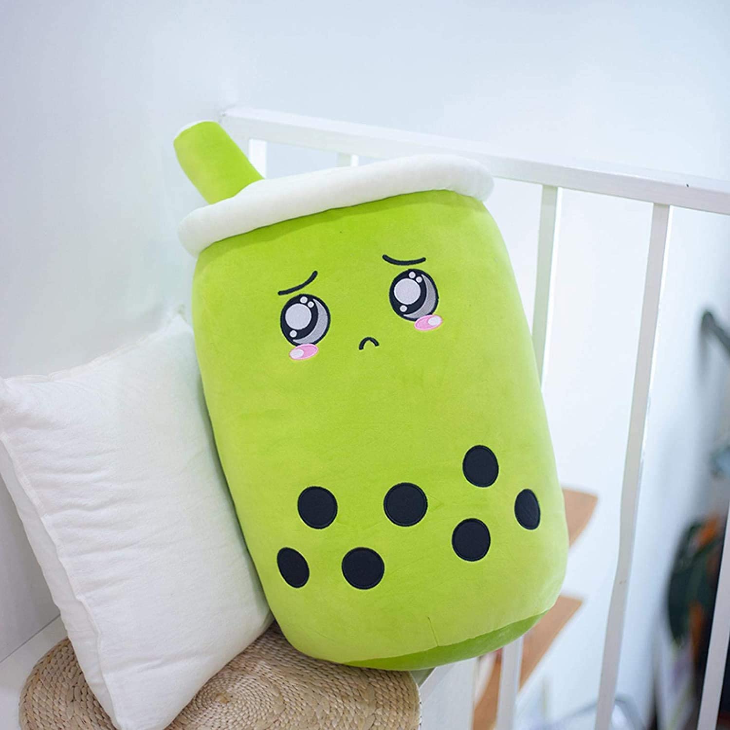 Bubble Tea Plush Cushion💗Aesthetic Soft Toy🧋Multicolor Boba Mashail Maison