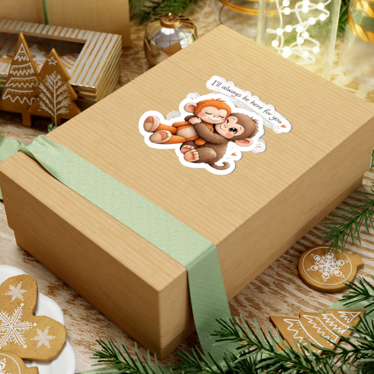 Cute Monkey Aesthetic Sticker 🐵💖 | Collectible Fun & Bundle Deals