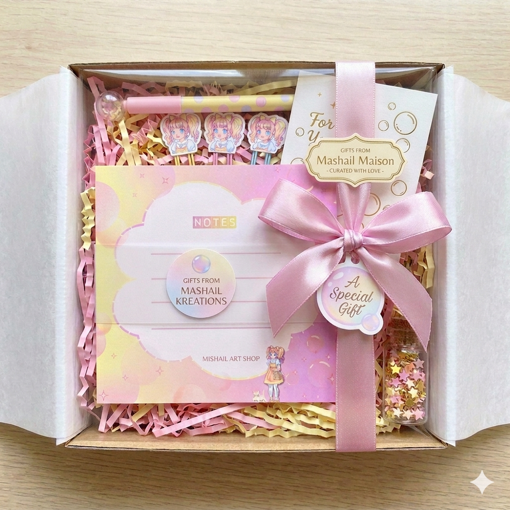 Kawaii Cloud Notes Post-it Pad – Cute Pastel Sticky Notes | Spring '26 Capsule Edition | Scrapbooking School College Memo