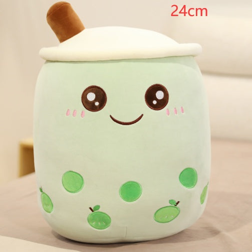 Bubble Tea Plush Cushion💗Aesthetic Soft Toy🧋Multicolor Boba Mashail Maison