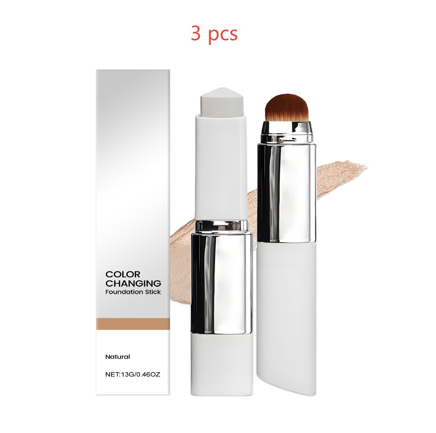 GlowMatch™ Color-Adapting Foundation Stick – Flawless Skin in Seconds 💖(50% OFF + Free Shipping) Mashail Maison