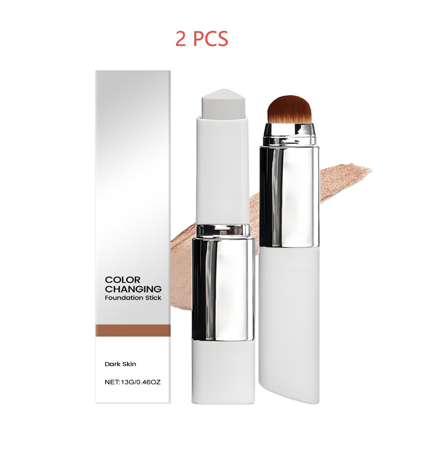 GlowMatch™ Color-Adapting Foundation Stick – Flawless Skin in Seconds 💖(50% OFF + Free Shipping) Mashail Maison