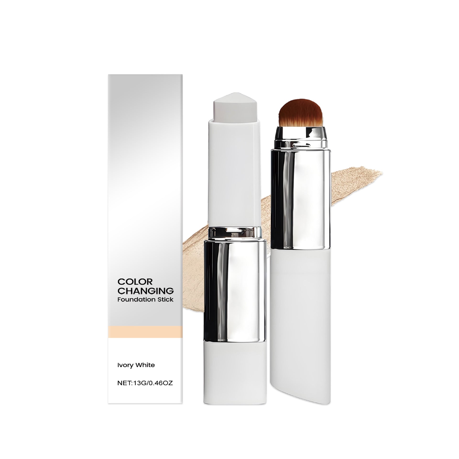 GlowMatch™ Color-Adapting Foundation Stick – Flawless Skin in Seconds 💖(50% OFF + Free Shipping) Mashail Maison