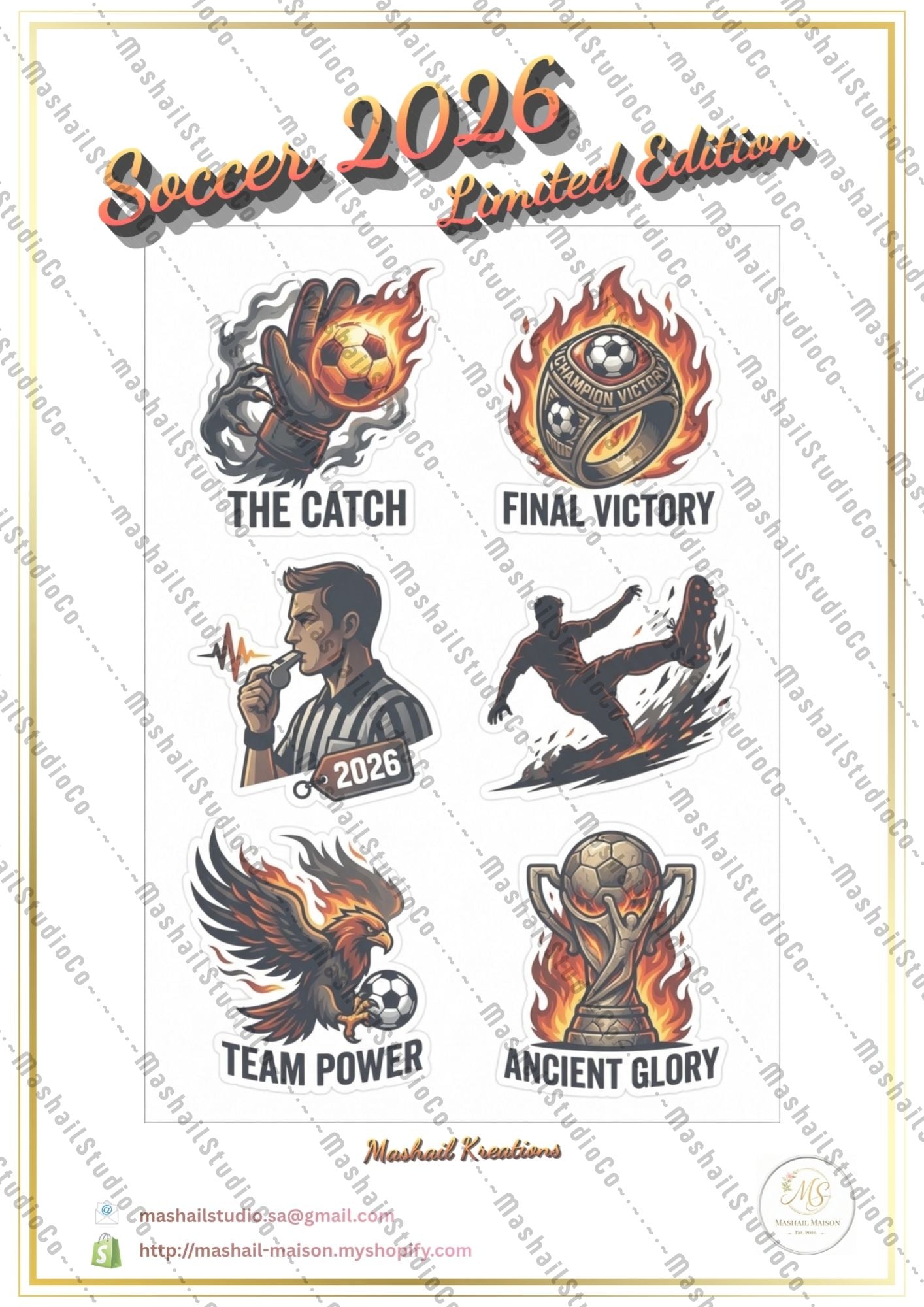 soccer 2026 fury digital download stickers
