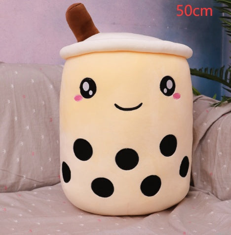 Bubble Tea Plush Cushion💗Aesthetic Soft Toy🧋Multicolor Boba Mashail Maison