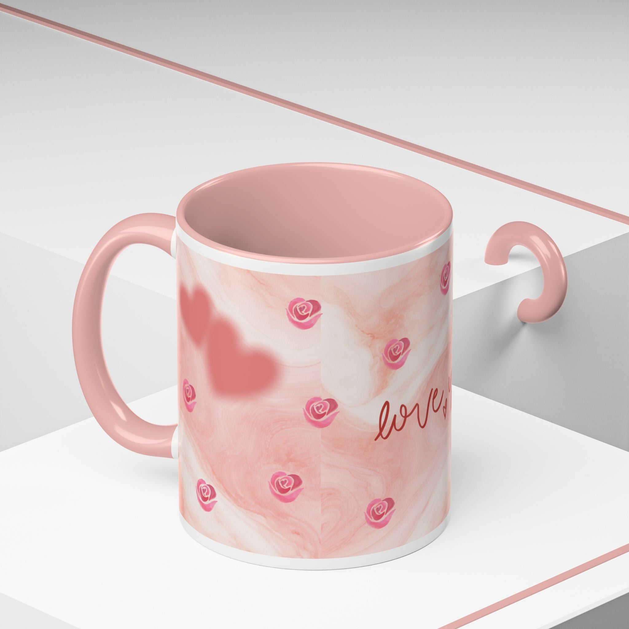 " Love You " Aesthetic Mug – Cute Floral Gift Cup | Mother's Day Special | Spring '26 Limited Edition