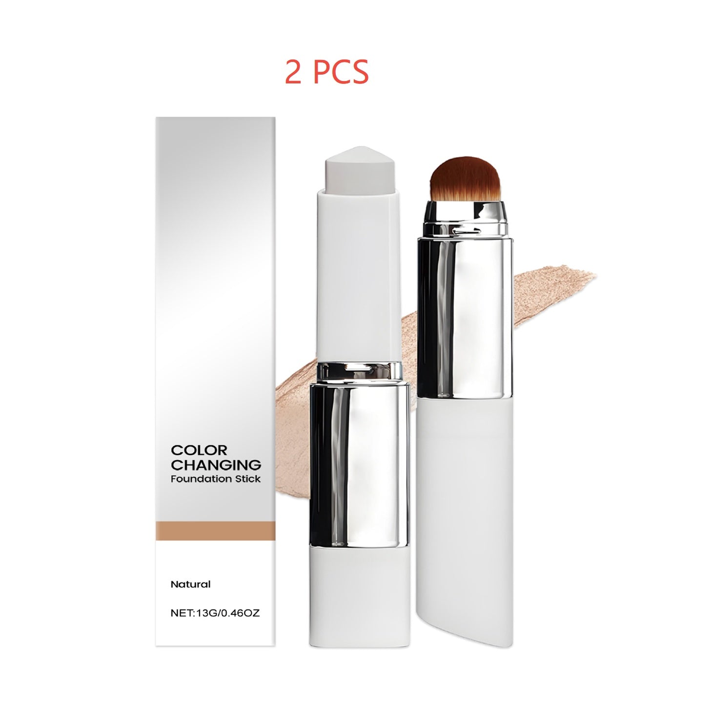 GlowMatch™ Color-Adapting Foundation Stick – Flawless Skin in Seconds 💖(50% OFF + Free Shipping) Mashail Maison