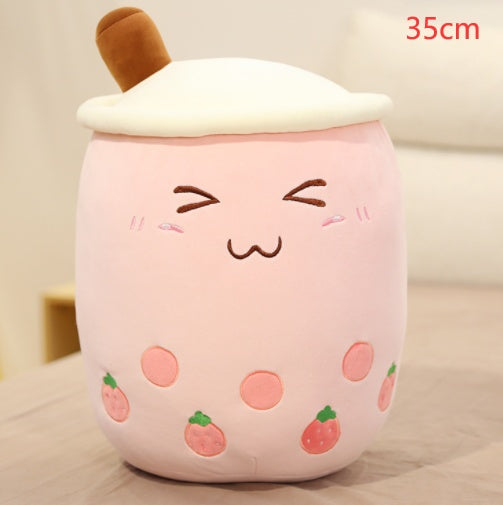 Bubble Tea Plush Cushion💗Aesthetic Soft Toy🧋Multicolor Boba Mashail Maison