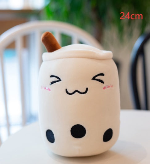 Bubble Tea Plush Cushion💗Aesthetic Soft Toy🧋Multicolor Boba Mashail Maison