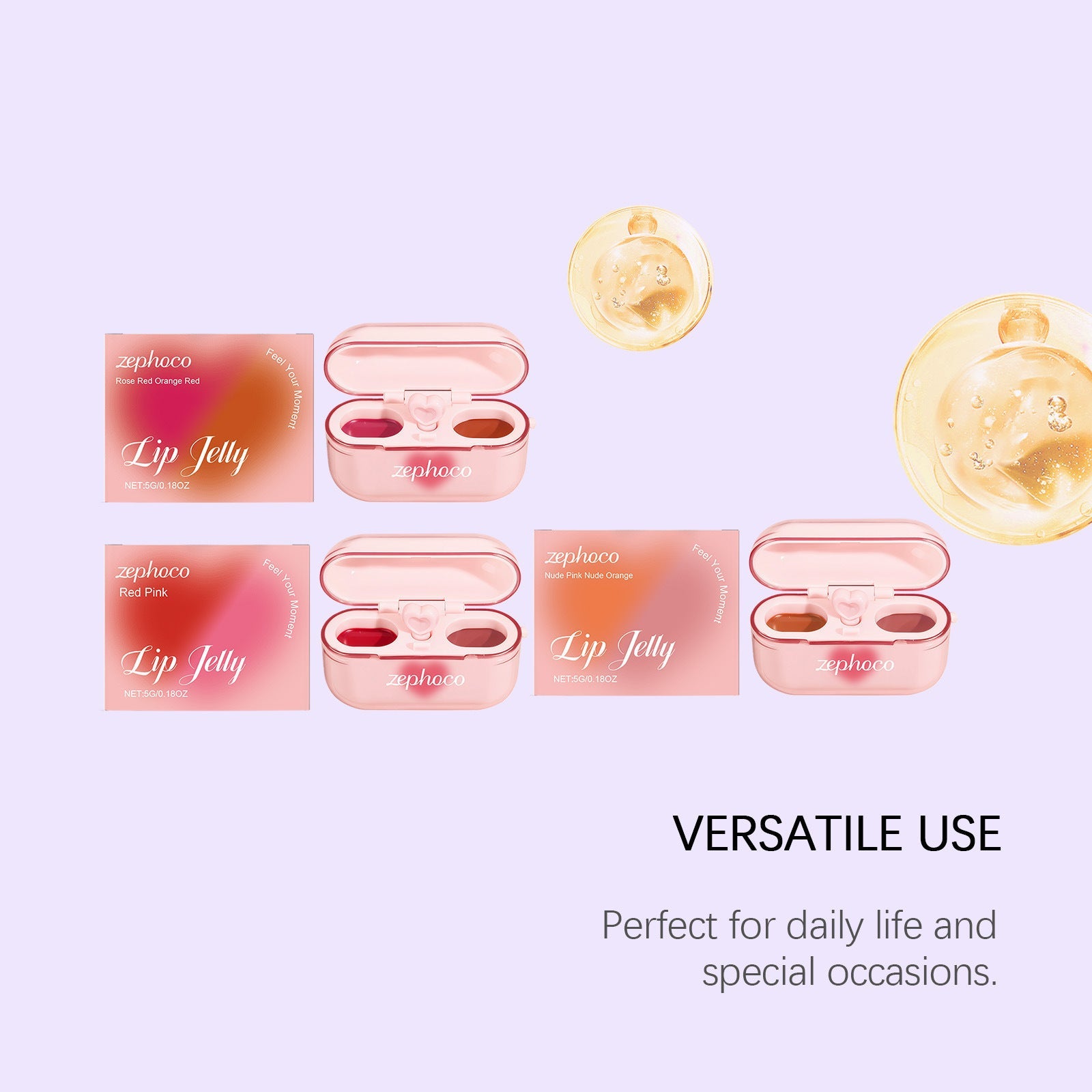 Zephoco Lip Jello™ – Viral Earphone Case Two-Tone Jelly Lip Gloss | 50% OFF + Free Shipping Mashail Maison