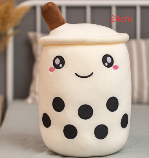 Bubble Tea Plush Cushion💗Aesthetic Soft Toy🧋Multicolor Boba Mashail Maison