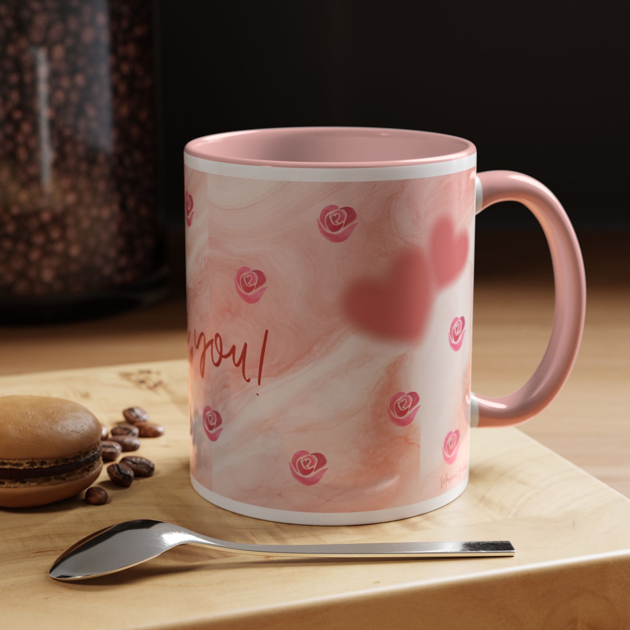 " Love You " Aesthetic Mug – Cute Floral Gift Cup | Mother's Day Special | Spring '26 Limited Edition