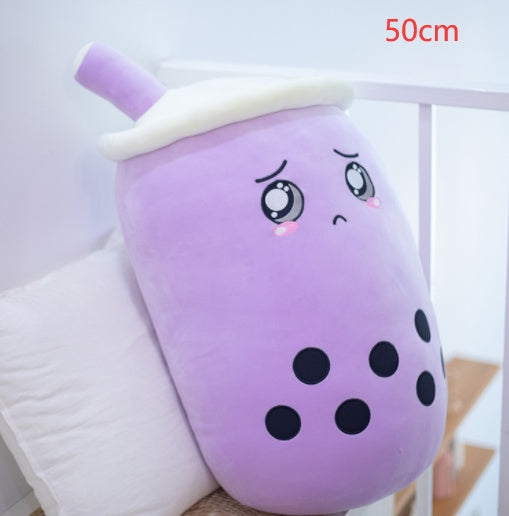 Bubble Tea Plush Cushion💗Aesthetic Soft Toy🧋Multicolor Boba Mashail Maison