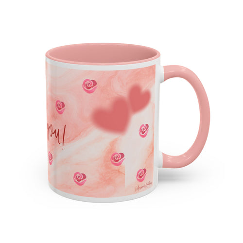 " Love You " Aesthetic Mug – Cute Floral Gift Cup | Mother's Day Special | Spring '26 Limited Edition