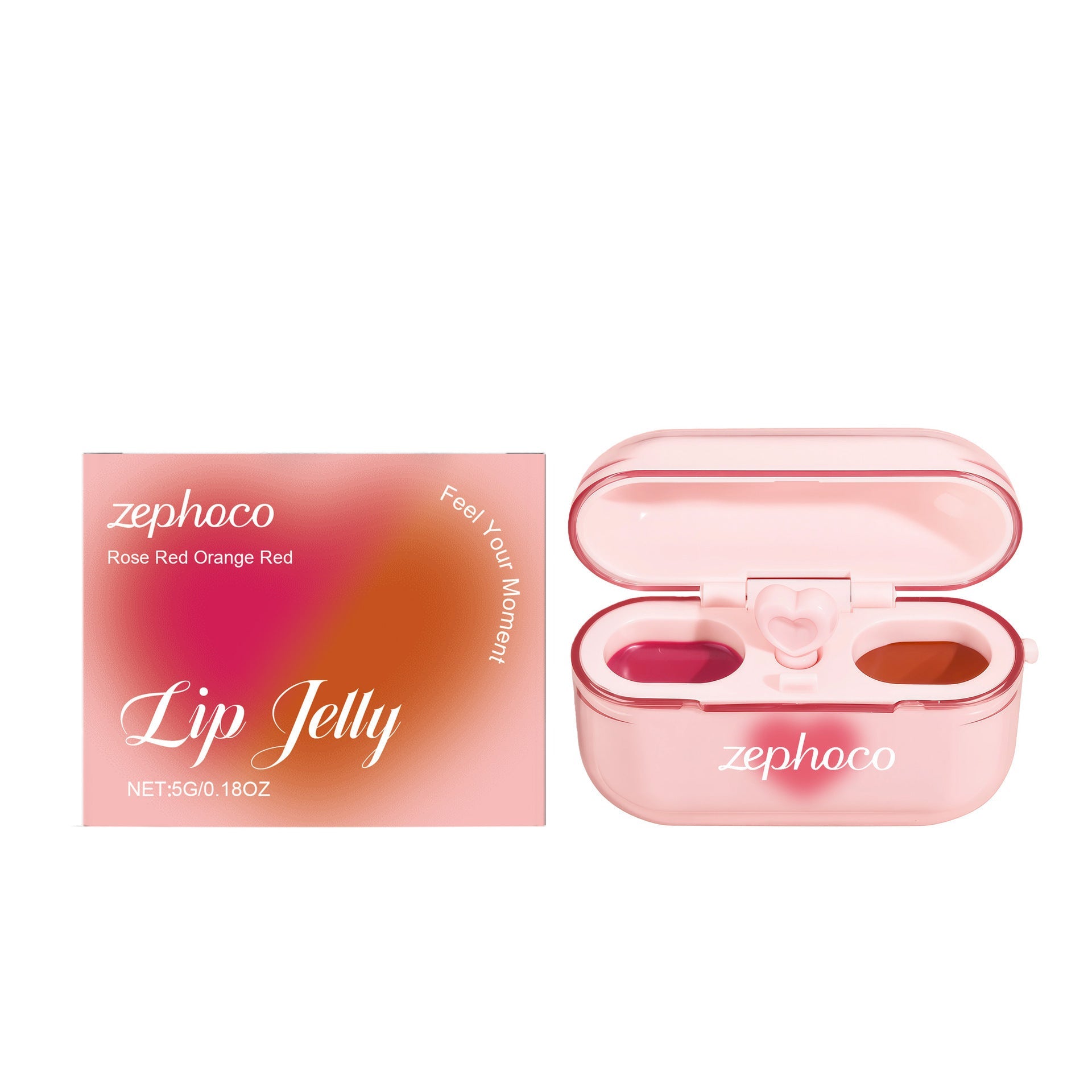 Zephoco Lip Jello™ – Viral Earphone Case Two-Tone Jelly Lip Gloss | 50% OFF + Free Shipping Mashail Maison