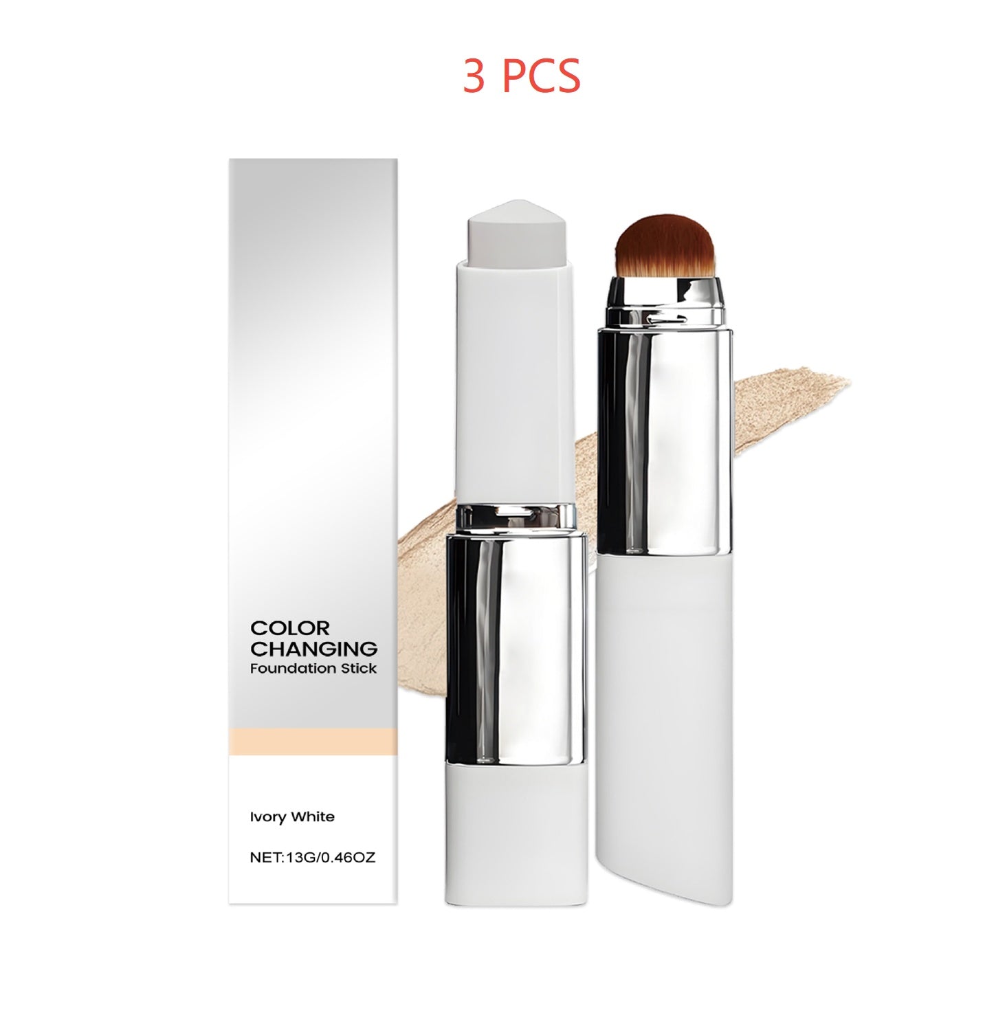 GlowMatch™ Color-Adapting Foundation Stick – Flawless Skin in Seconds 💖(50% OFF + Free Shipping) Mashail Maison