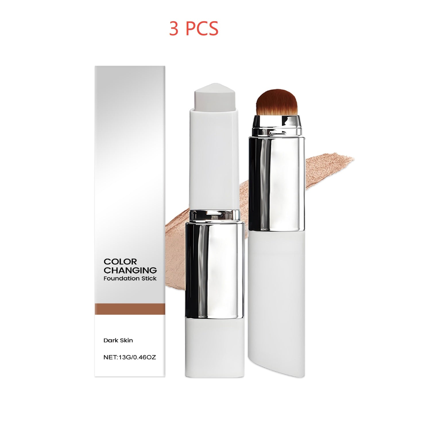 GlowMatch™ Color-Adapting Foundation Stick – Flawless Skin in Seconds 💖(50% OFF + Free Shipping) Mashail Maison