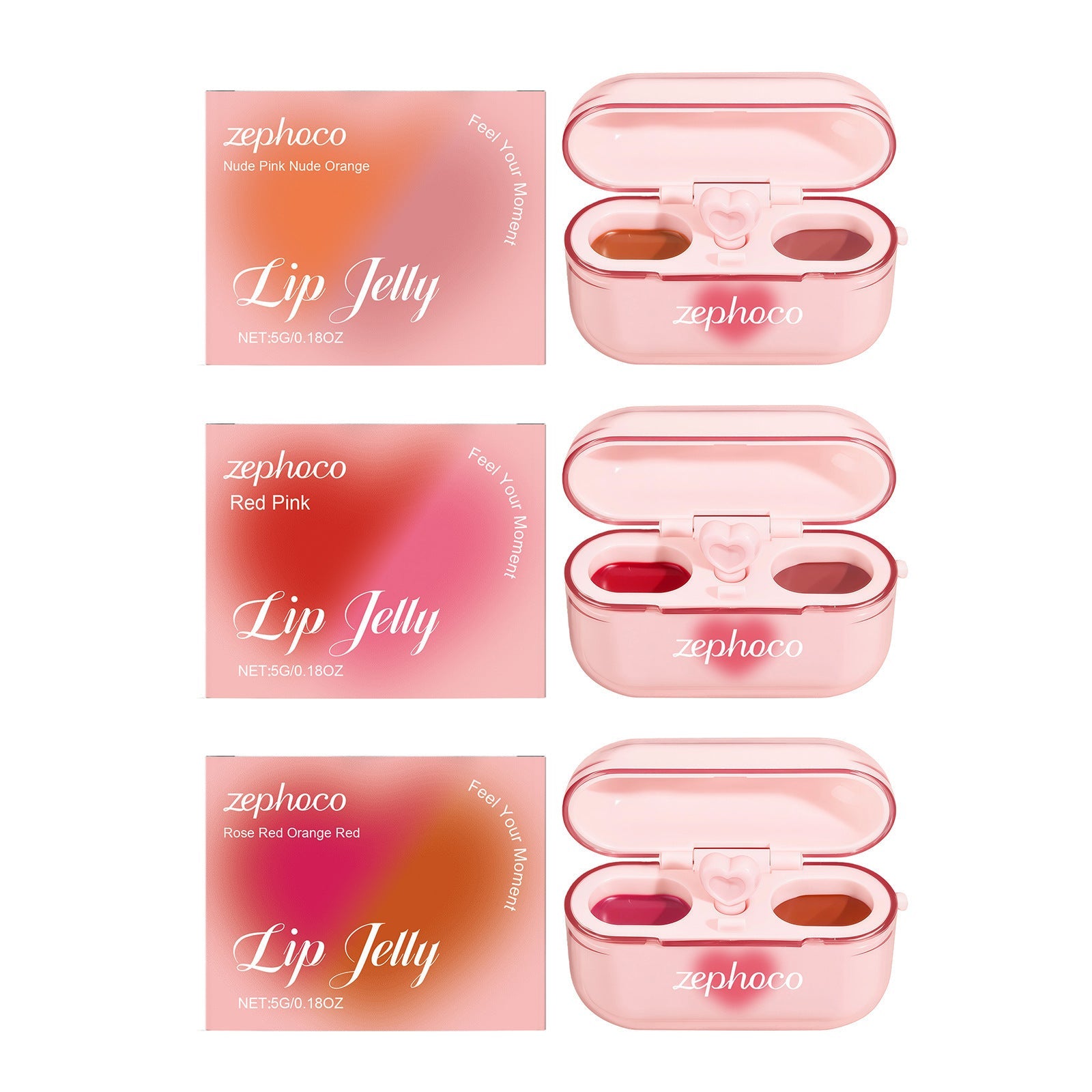 Zephoco Lip Jello™ – Viral Earphone Case Two-Tone Jelly Lip Gloss | 50% OFF + Free Shipping Mashail Maison