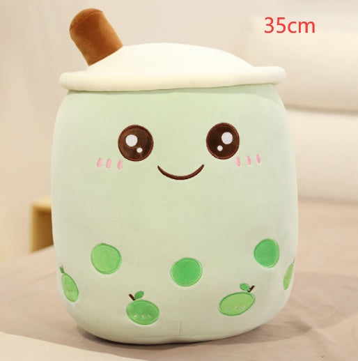 Bubble Tea Plush Cushion💗Aesthetic Soft Toy🧋Multicolor Boba Mashail Maison