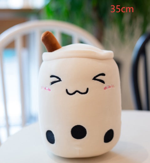 Bubble Tea Plush Cushion💗Aesthetic Soft Toy🧋Multicolor Boba Mashail Maison