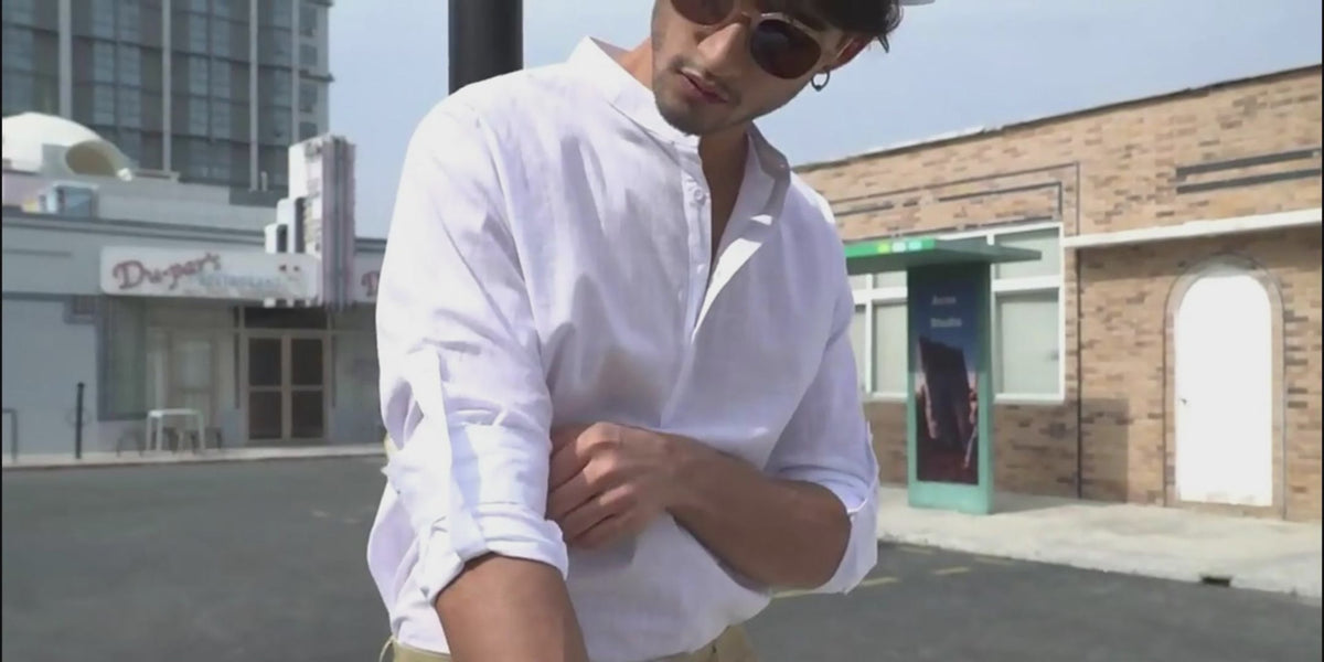 Men's Casual Cotton Linen Loose Long-Sleeve Shirt | Autumn Collection Limited Edition '26