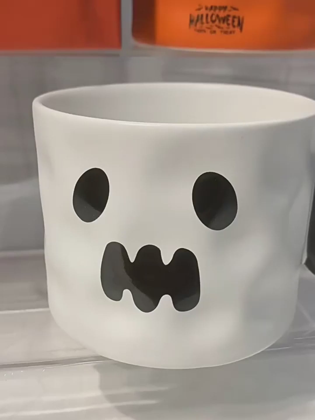 Pumpkin Ceramic Coffee Cup | Cute Halloween Gift Mug with Handle & Gift Box