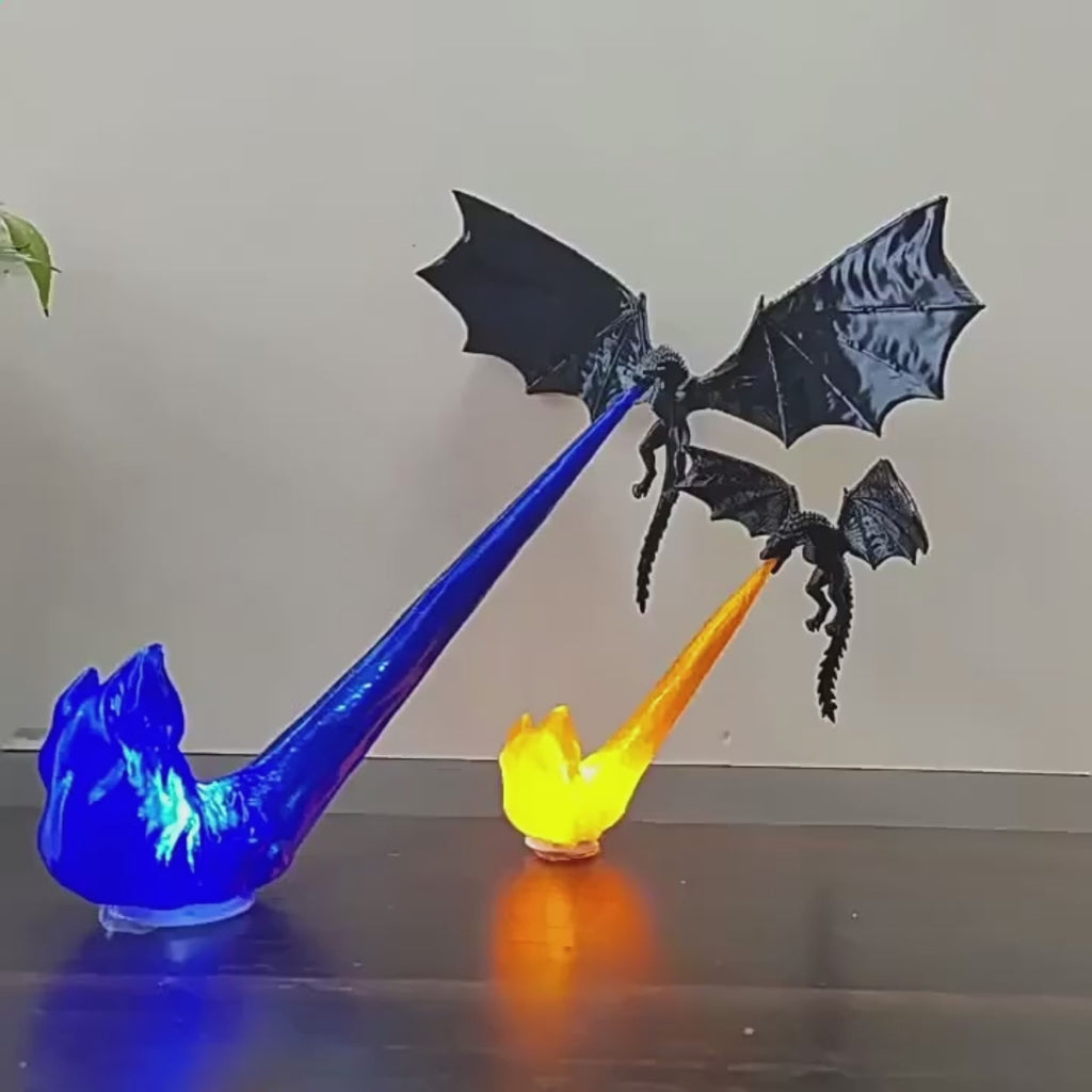 Fire Breathing Dragon Bookshelf Nook Light | Halloween Collection Limited Edition '26